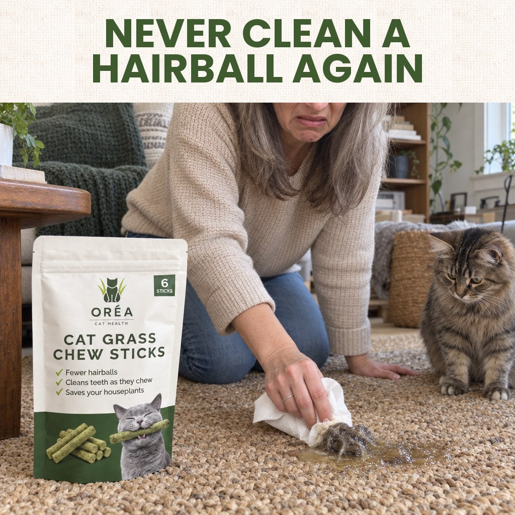 Oréa Cat Grass Chew Sticks